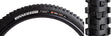 27.5x2.4 Dissector 3C/DH/TR Bicycle Tire close-up showcasing the round profile, large siped knobs, and detailed tread pattern designed for traction and cornering control.