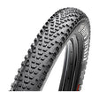 Close-up of the 29x2.4 Rekon Race DC/EXO/TR Bicycle Tire showcasing its semi-slick tread design with smaller, shorter knobs and visible sidewall protection features.