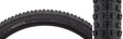 Close-up of 29x2.6 Trail Boss TCS Light Fast Rolling Bicycle Tire featuring blocky, tall tread with firm centerline and softer side knobs, optimized for high-speed traction and durability.