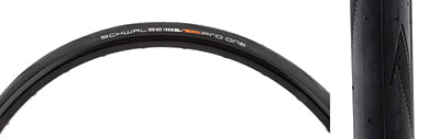 700x25 Pro One TLE Bicycle Tire, featuring smooth tread and light shoulder siping for enhanced control, designed with Addix Race compound and V-Guard high-tech fiber for exceptional puncture resistance and performance.