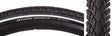 Close-up of the 700x40 Reflective Kwick Drumlin Sport KS Bicycle Tire showcasing its thick tread, deep siping, and burly shoulder lugs, ideal for various terrains and E-Bike compatible.