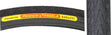 650Cx25 Pasela Bicycle Tire, featuring a close-up of the hybrid commuter tire with raised center for low rolling resistance and detailed tread pattern.