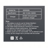Lithium Travel Battery & Bag for the Golden Buzzaround CarryOn (GB120) Scooter