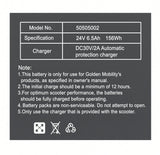 Lithium Travel Battery & Bag for the Golden Buzzaround CarryOn (GB120) Scooter