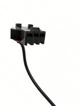 Close-up of the Hiboy DK1 handlebar switch plug connector