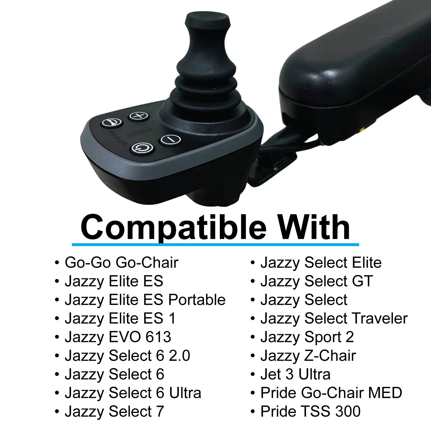 Replacement Kit for the 2 Key GC2/GC3 Joystick Remote with 4 Prong Connector (KIT2301228 replaces CTLDC1574)