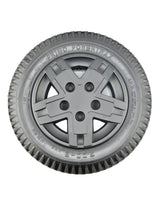 14" x 3" Flat-Free Drive Wheel Assembly for the Quantum Edge 3 Stretto, front view