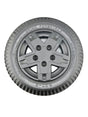 14" x 3" Flat-Free Drive Wheel Assembly for the Quantum Edge 3 Stretto, front view