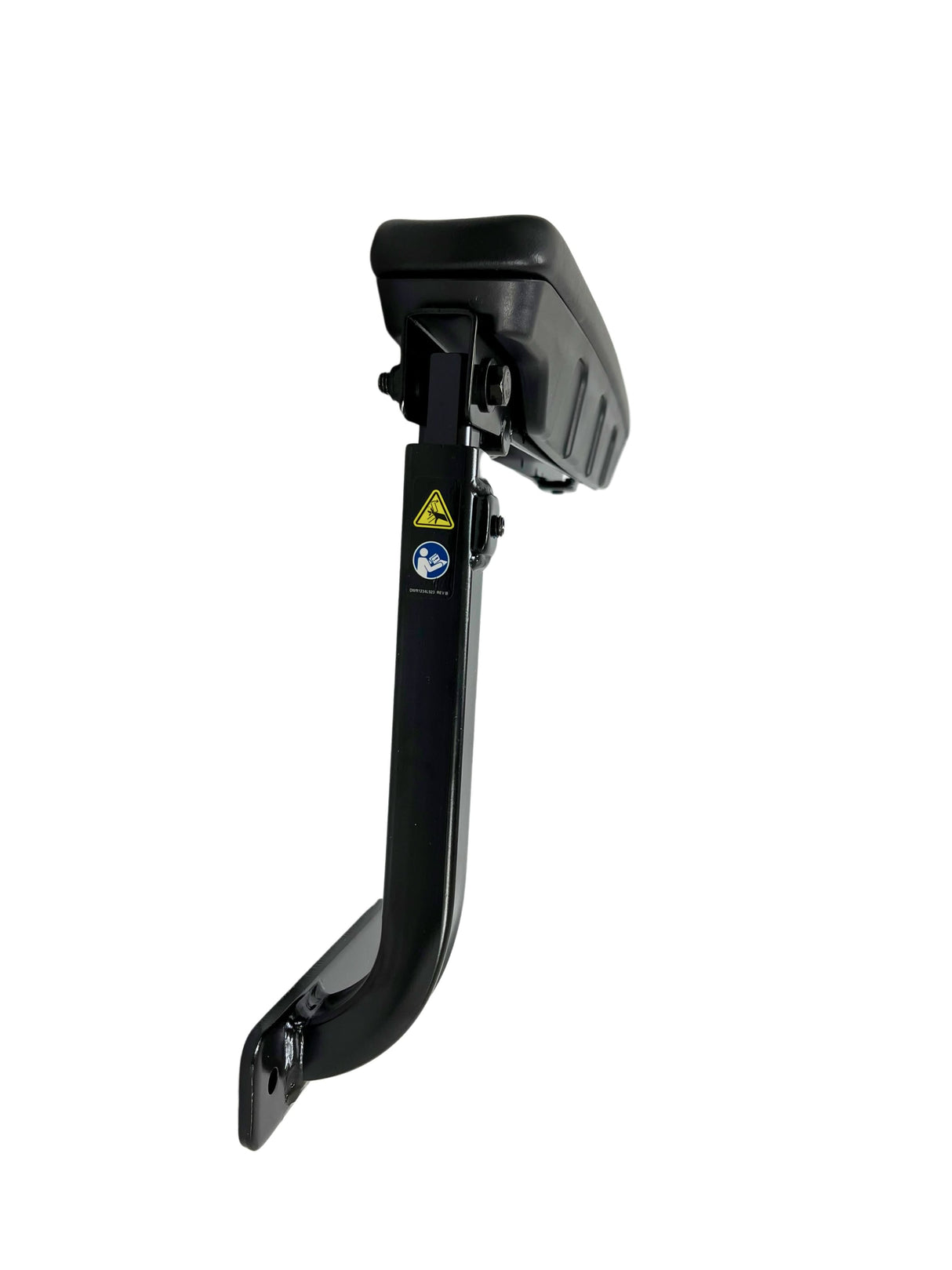 Right Full Length Flip-Up Height Adjustable Armrest Assembly for the Quantum Q6 Edge 3 Stretto (MEC2201303)