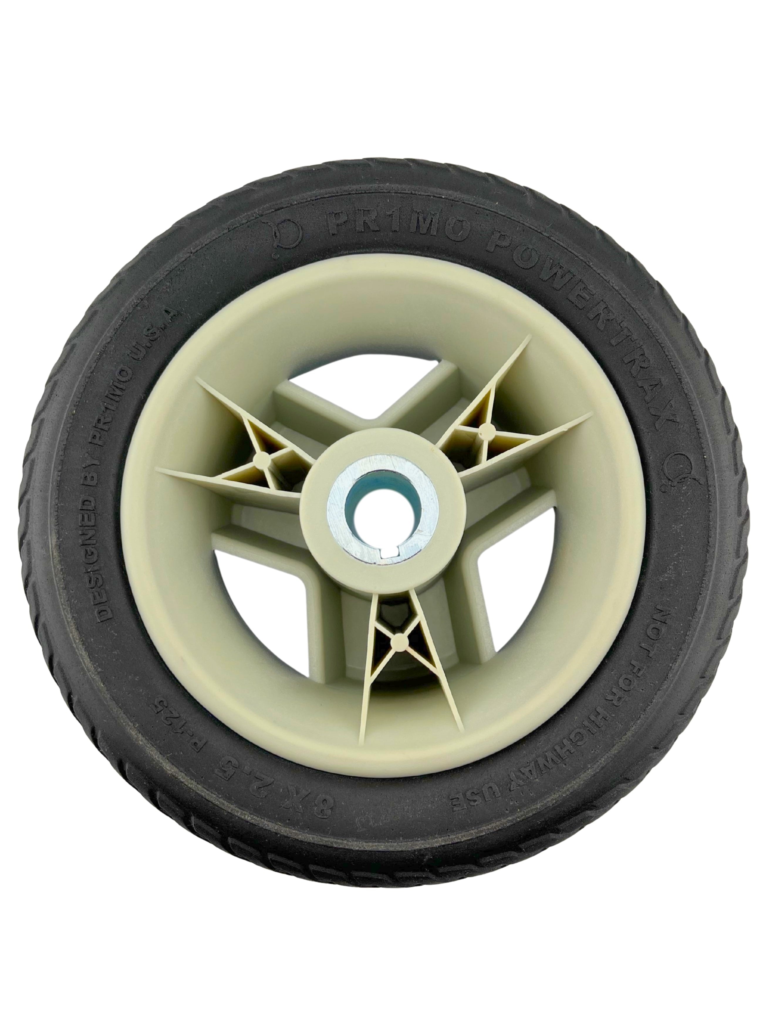 8"x2.5" Rear Wheel Assembly for Go-Go LX (S54LX) & Endurance Li (S54LXLIT) Mobility Scooters (WHL125423)