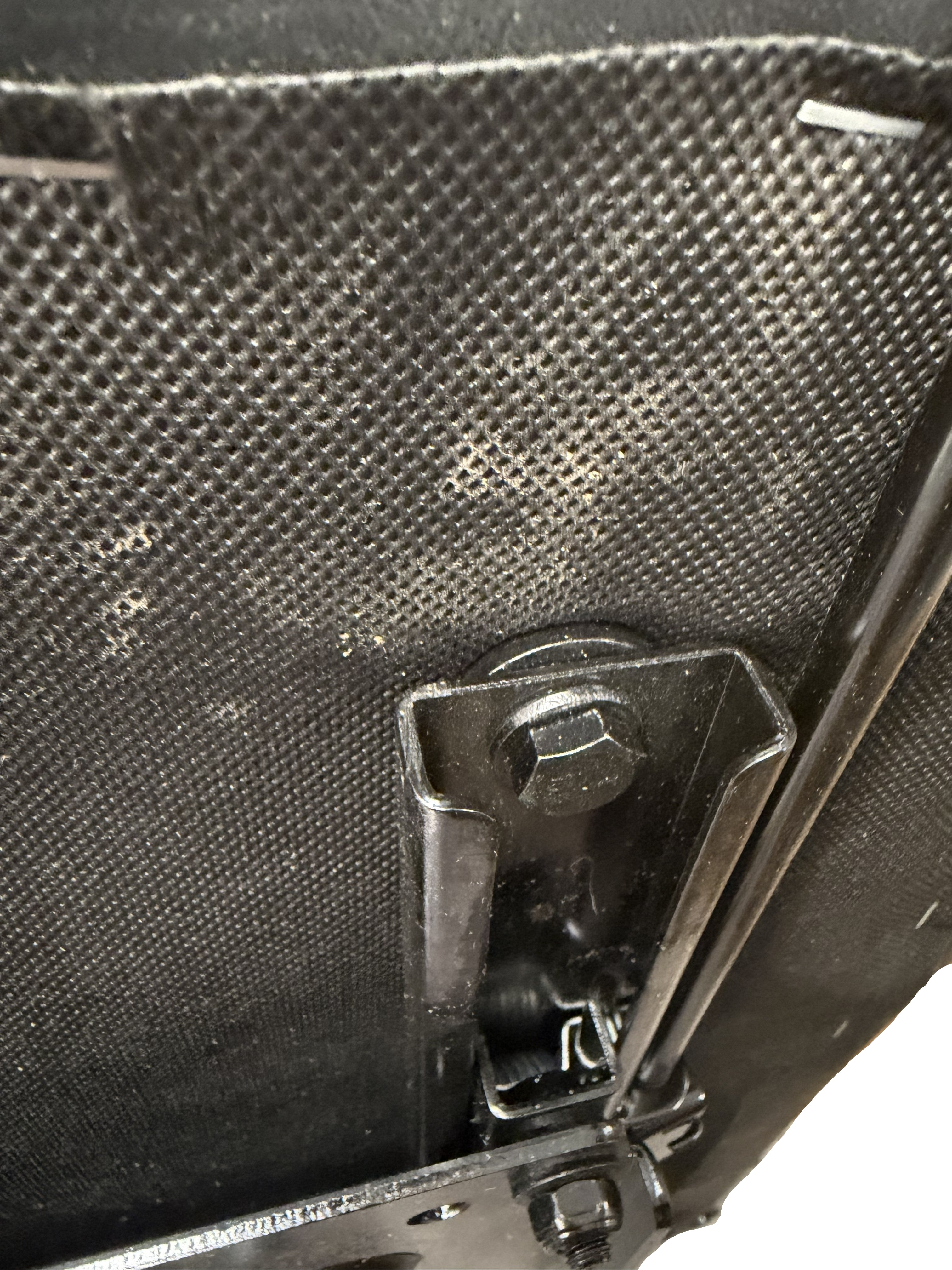 18"x18" Black Vinyl Hi-Back Seat Assembly for the Pride Victory 10 (SC610/SC710) & Pursuit (SC713) Scooters (Blemished)