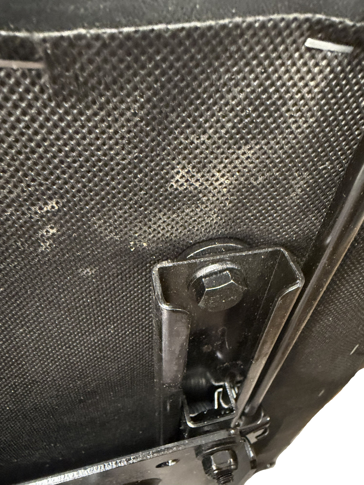 18"x18" Black Vinyl Hi-Back Seat Assembly for the Pride Victory 10 (SC610/SC710) & Pursuit (SC713) Scooters (Blemished)