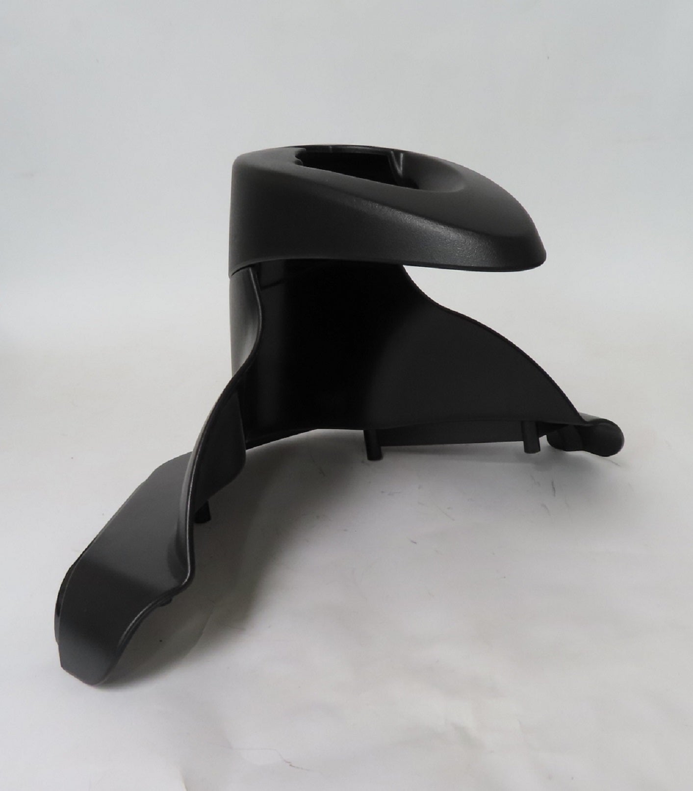 Front Fender (Black) for Go-Go Ultrax(SC40X/SC44X) shown on a white background, highlighting its sleek black plastic design.