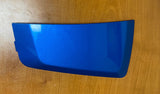 High Capacity Battery Box Shroud Assembly Inserts in Blue for the Go-Go LX (S50LX/S54LX) (Blemished), featuring minor scuffs and scratches, displayed on a wooden surface.