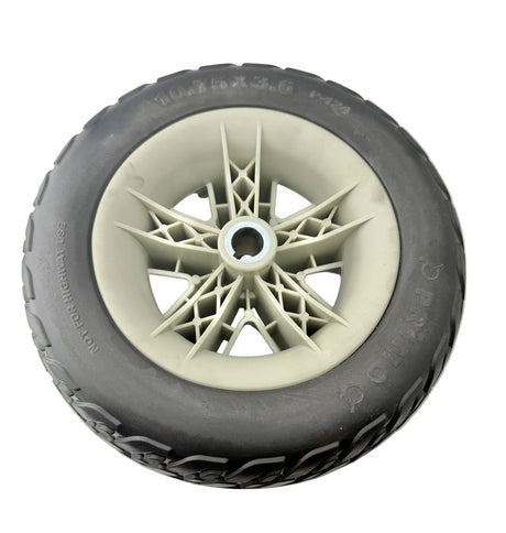 Rear Wheel Assembly with Black Flat-Free Tire for Pride Victory 10, Victory ES 10, & Victory Sport (BLEMISHED)