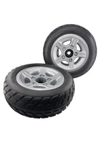 Set of 2 Rear Wheel Assembly with Black Flat-Free Tires and Aluminum 2 Piece Rim for Pride Victory 10, Victory ES 10, & Victory Sport (WHLASMB1784) (Blemished)