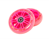 98 mm Kick Scooter Wheels with Bearings (Set of 2)