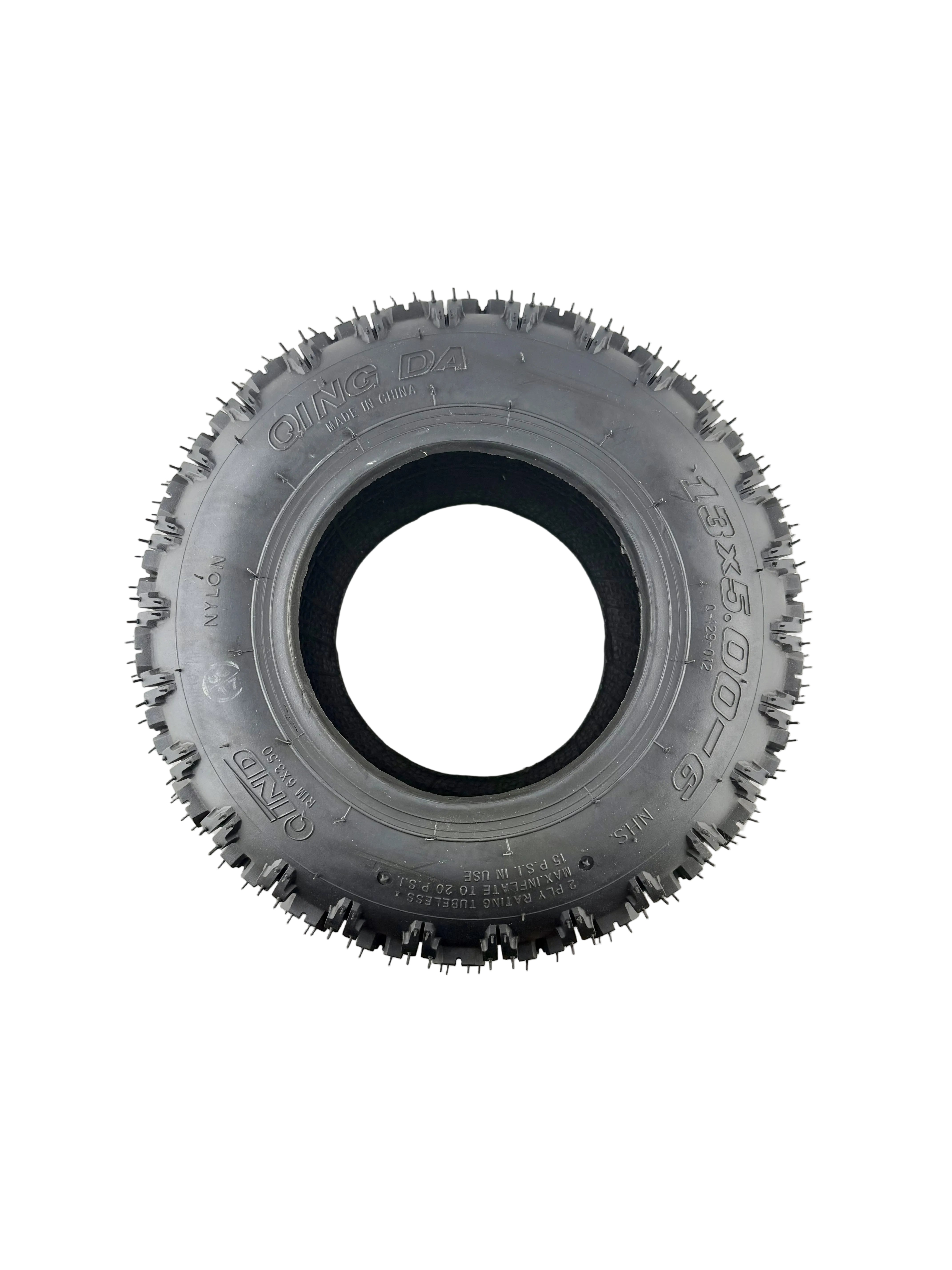 13x5.00-6 ATV, Go-Kart, & Dune Buggy Tire with Q129 Tread (Blemished)