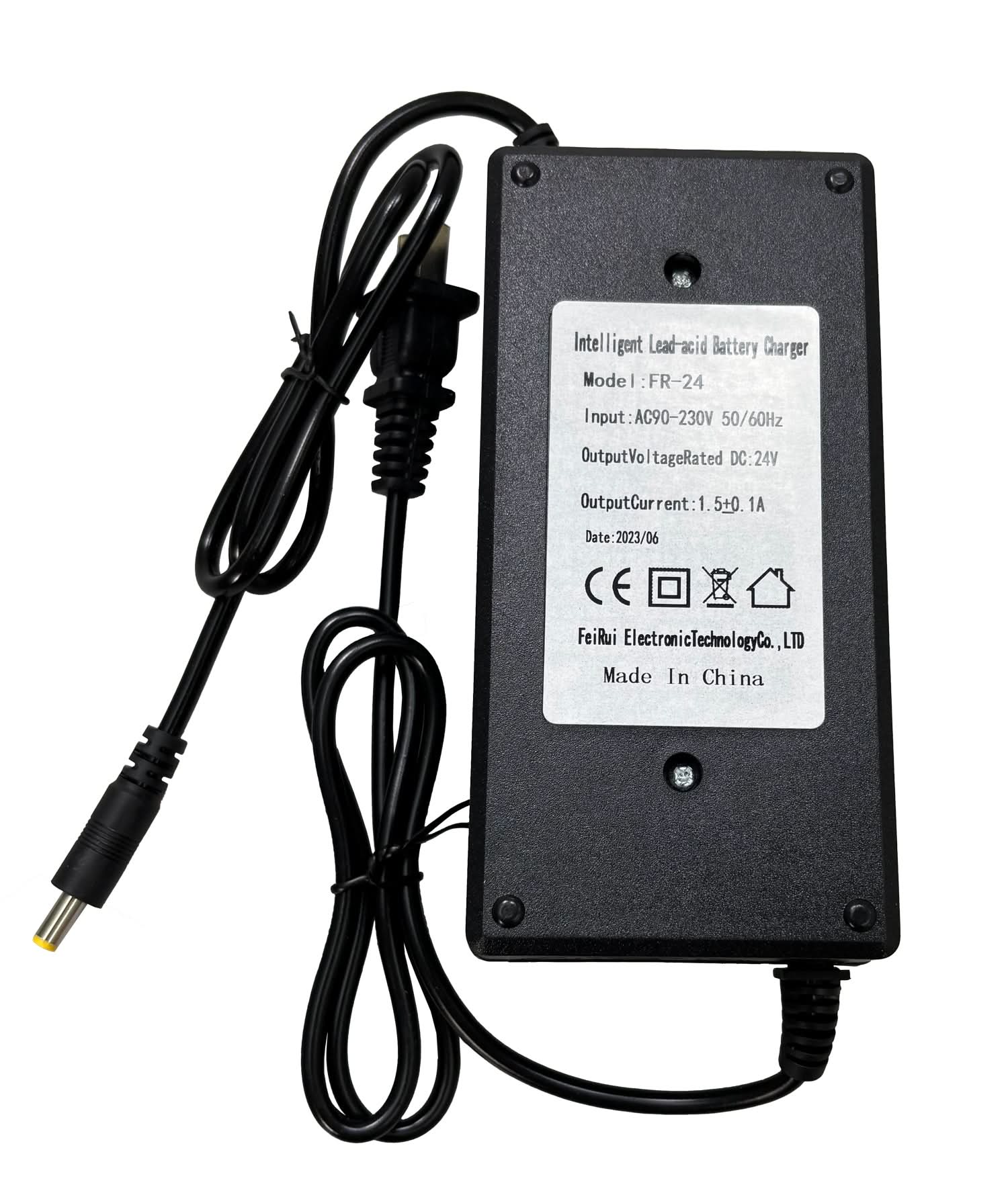 24 Volt 1.5 Amp Coaxial Battery Charger for Shoprider Scootie and Sunrunner S