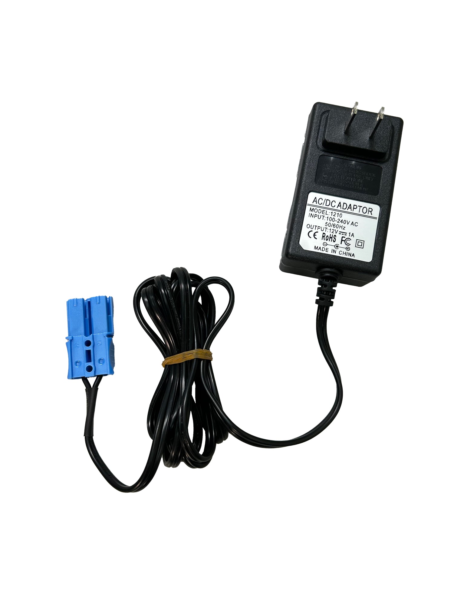 12 Volt 1.0 Amp Battery Charger with 1 Blue Grid Connector for Kid Tr Monster Scooter Parts