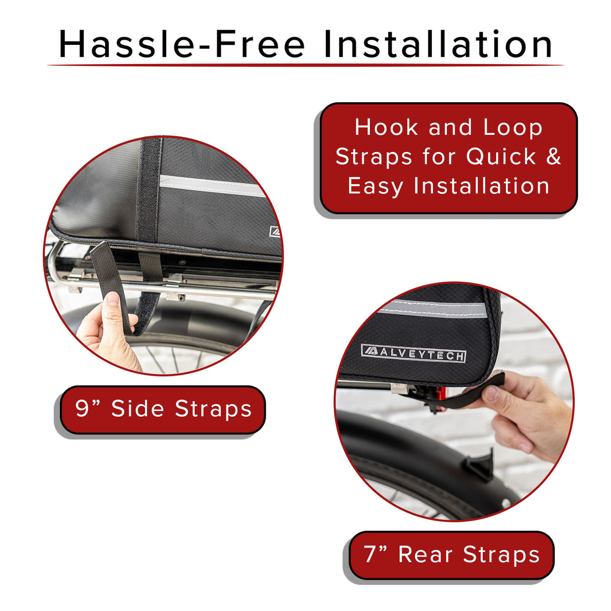 XL Rack Bag for Bicycles & E-Bikes