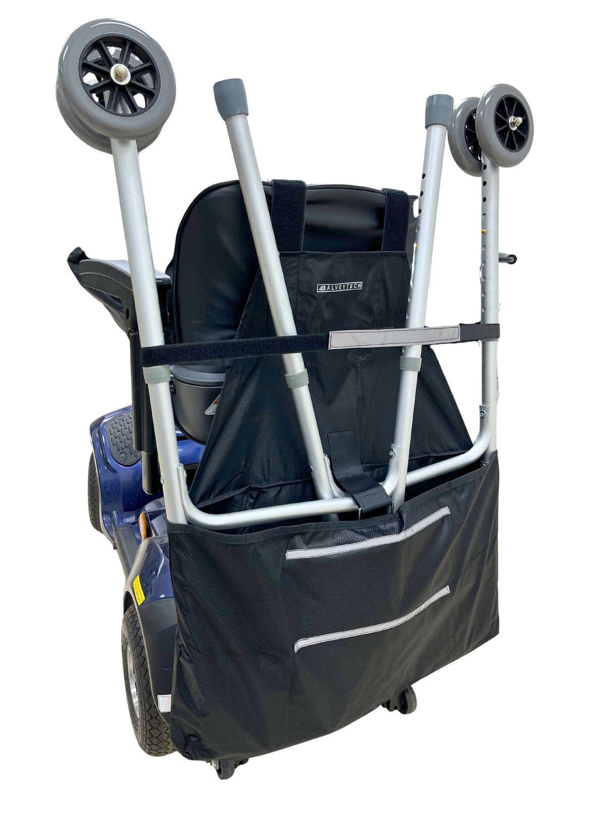Deluxe Universal Walker Holder for Mobility Scooters