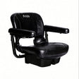 Pride Go-Chair compact foldable seat assembly SET1905523, black vinyl with embroidered Pride logo