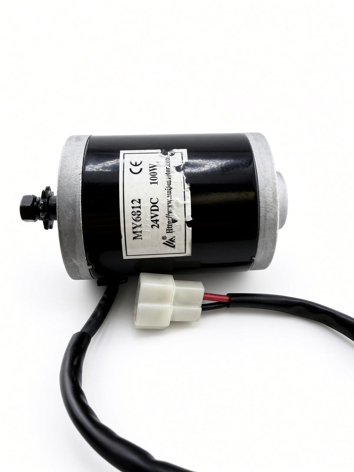 24 Volt 100 Watt MY6812 Electric Motor with 9 Tooth #25 Chain Sprocket (Blemished)