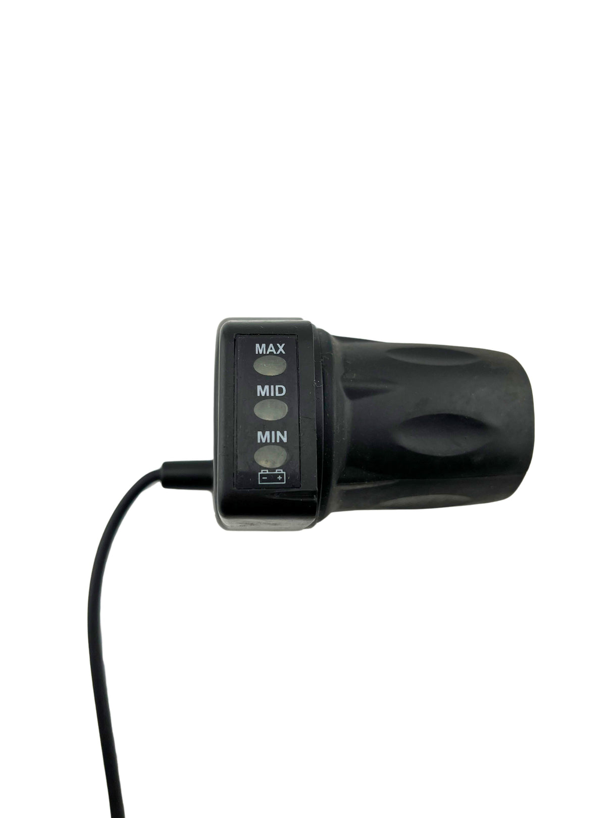 24 Volt 4 Wire Half Grip Twist Grip Throttle with LED Battery Level Meter