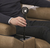 MSCC-FAN adjustable personal cooling fan for Golden lift chair recliners with a power port grommet