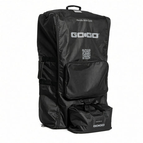 Pride travel bag with battery storage for the Go-Go Super Portable SC15 mobility scooter