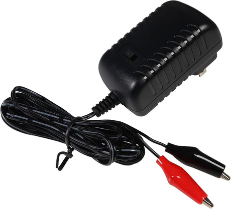 UPG D1724 6V/12V 500mA switchable SLA battery charger with alligator clips