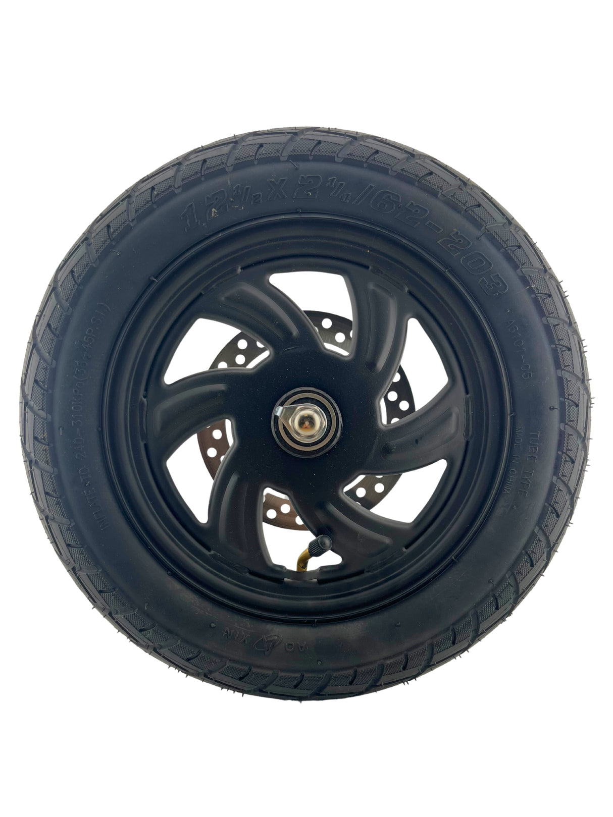 Front Wheel Assembly for the Caroma Z2 Electric Scooter