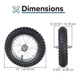 Front Wheel Assembly for the Razor MX350 (Versions 9+) and MX400 (Versions 1+)