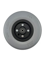 8" x 2-1/4" Solid Urethane Caster Wheel Assembly (without 5/16" Bearings) for Mobility Scooters & Power Chairs