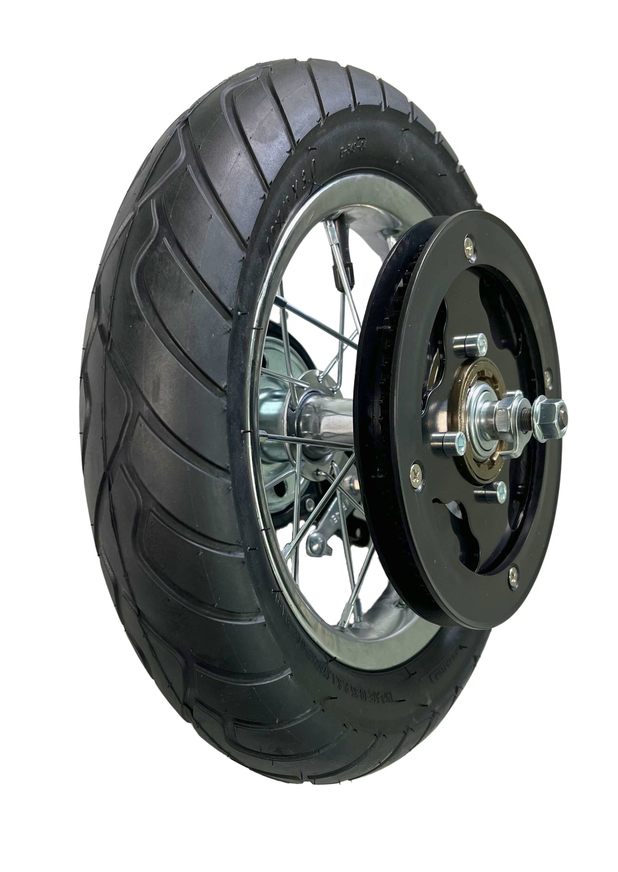 Rear Wheel Assembly for Razor Rambler 12 Electric Mini Bike