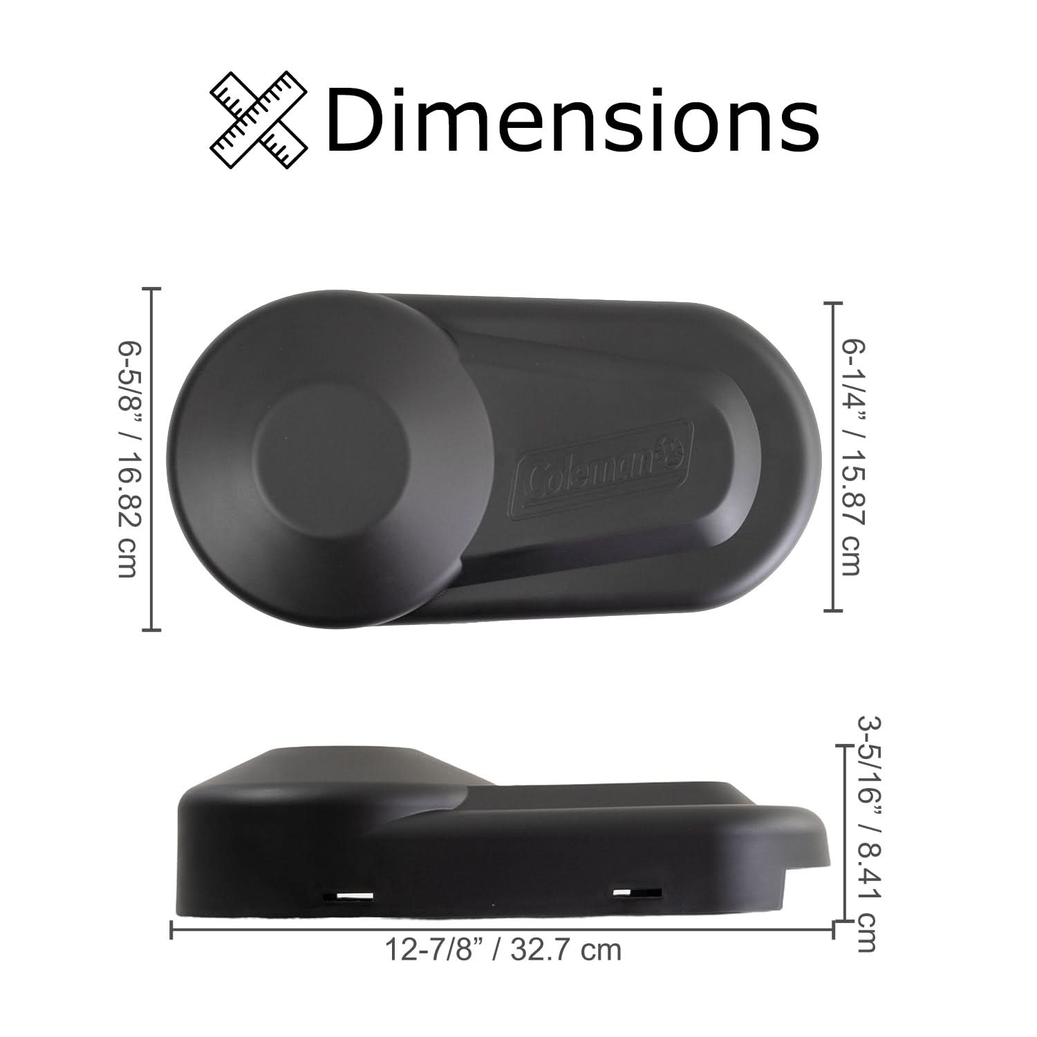 coleman mini bike dimensions Plastic Clutch Cover with Logo for the Coleman BT200X, CT200U Trail, & – Monster Scooter Parts