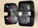 High Capacity Battery Box for ActiveCare/Drive Medical Spitfire EX & Spitfire Pro SE with Extended Range (Blemished), featuring a black plastic box with wires and connection points.