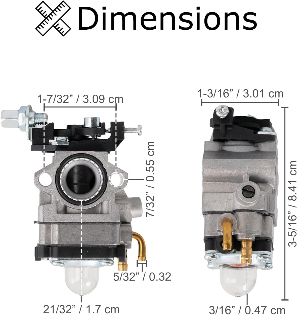 Carburetor for the X-PRO 40cc Mini Bike