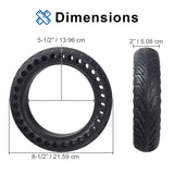 8.5" x 2" Solid Honeycomb Tire for Scooters