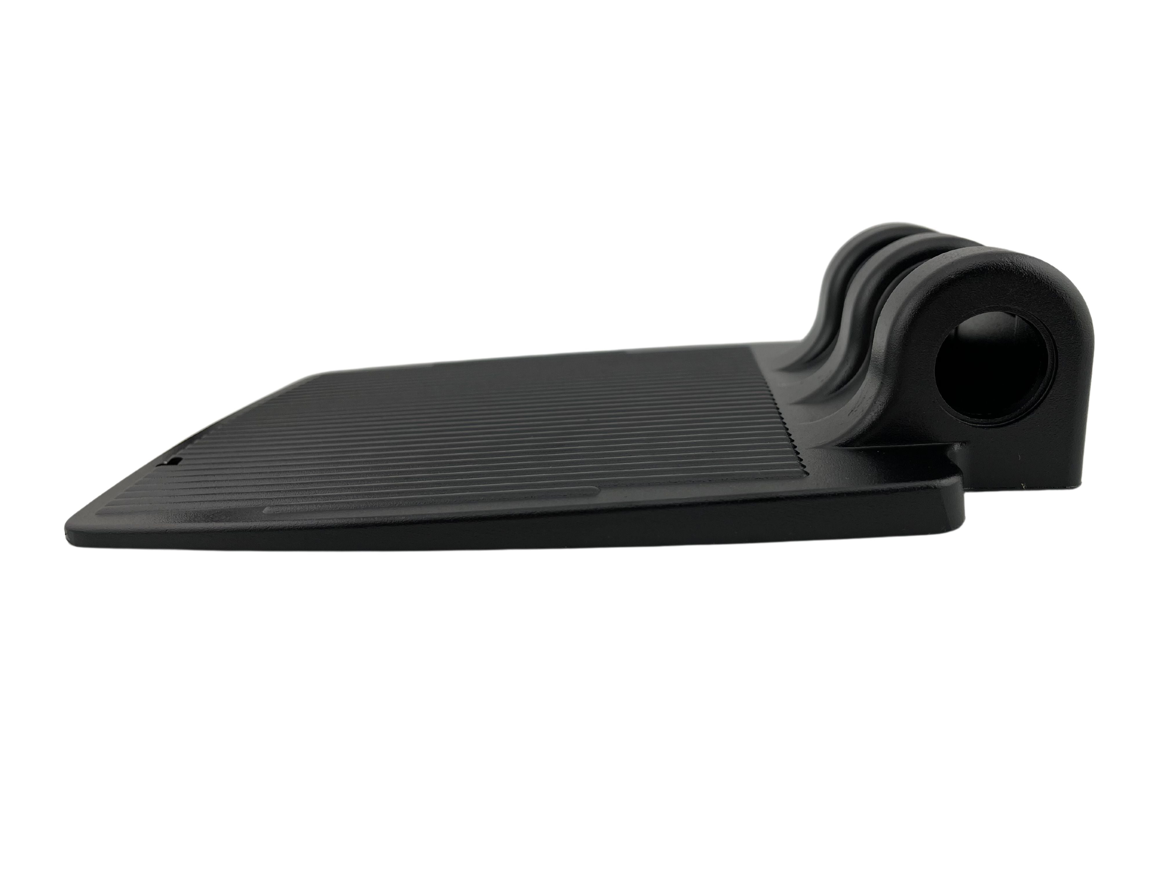 Standard Black Plastic Footplates for PaceSaver Power Chairs