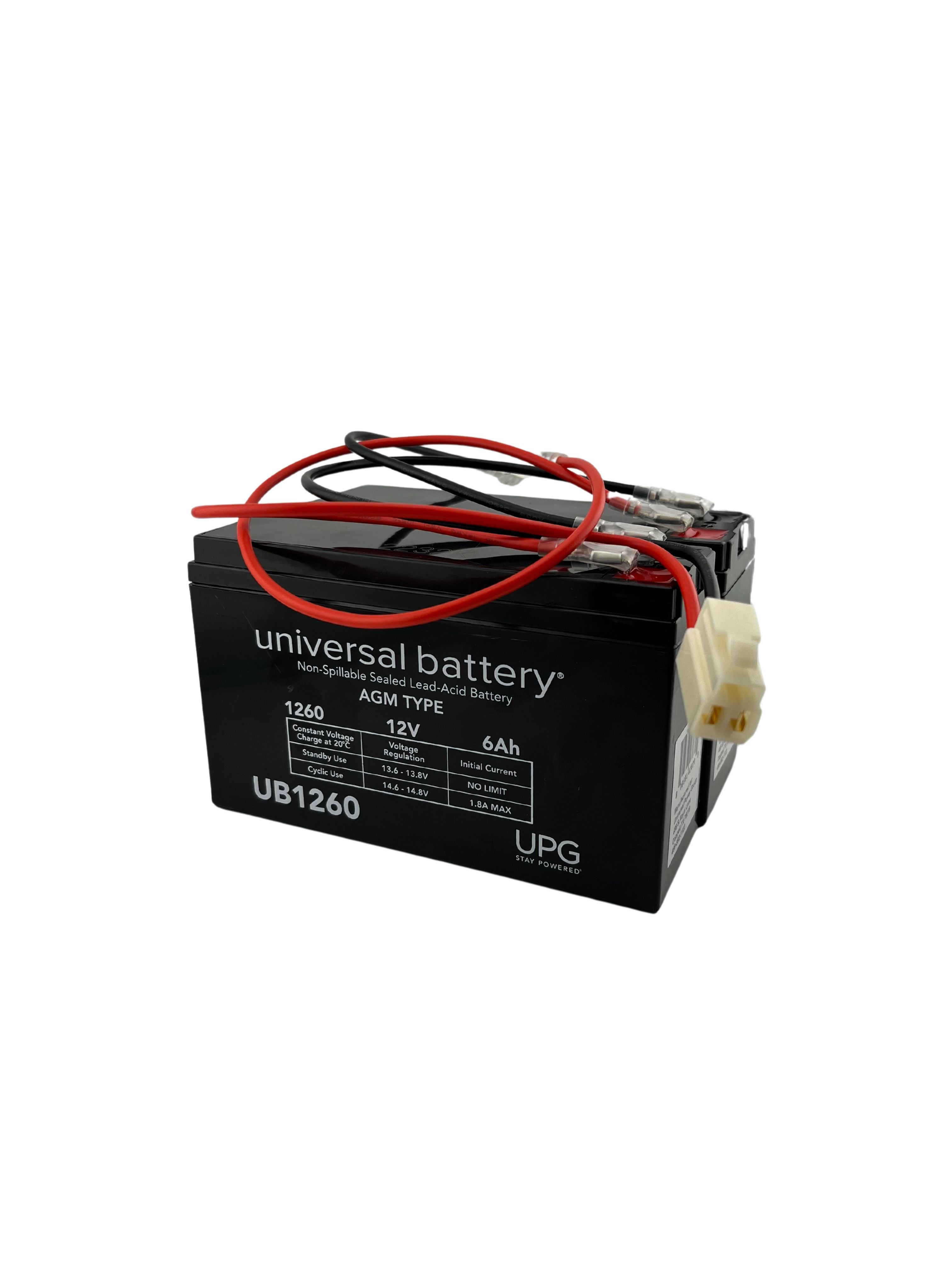 6 Ah 24 Volt Battery Pack for the Razor Power Core E100 (V1+)