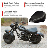 Black Seat for Baja Mini Bike MB165 & MB200 (Baja Heat, Mini Baja, Baja Warrior)
