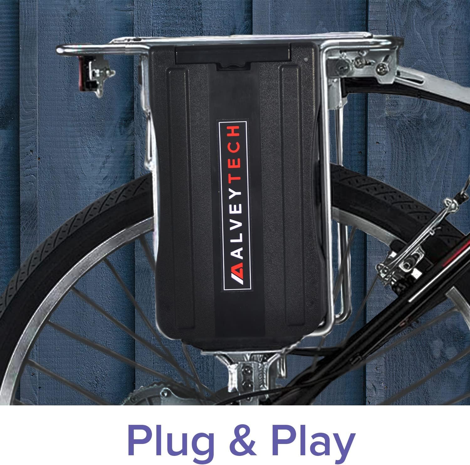 AlveyTech 24 Volt Rack Mount Battery Pack for Currie Electric Bikes