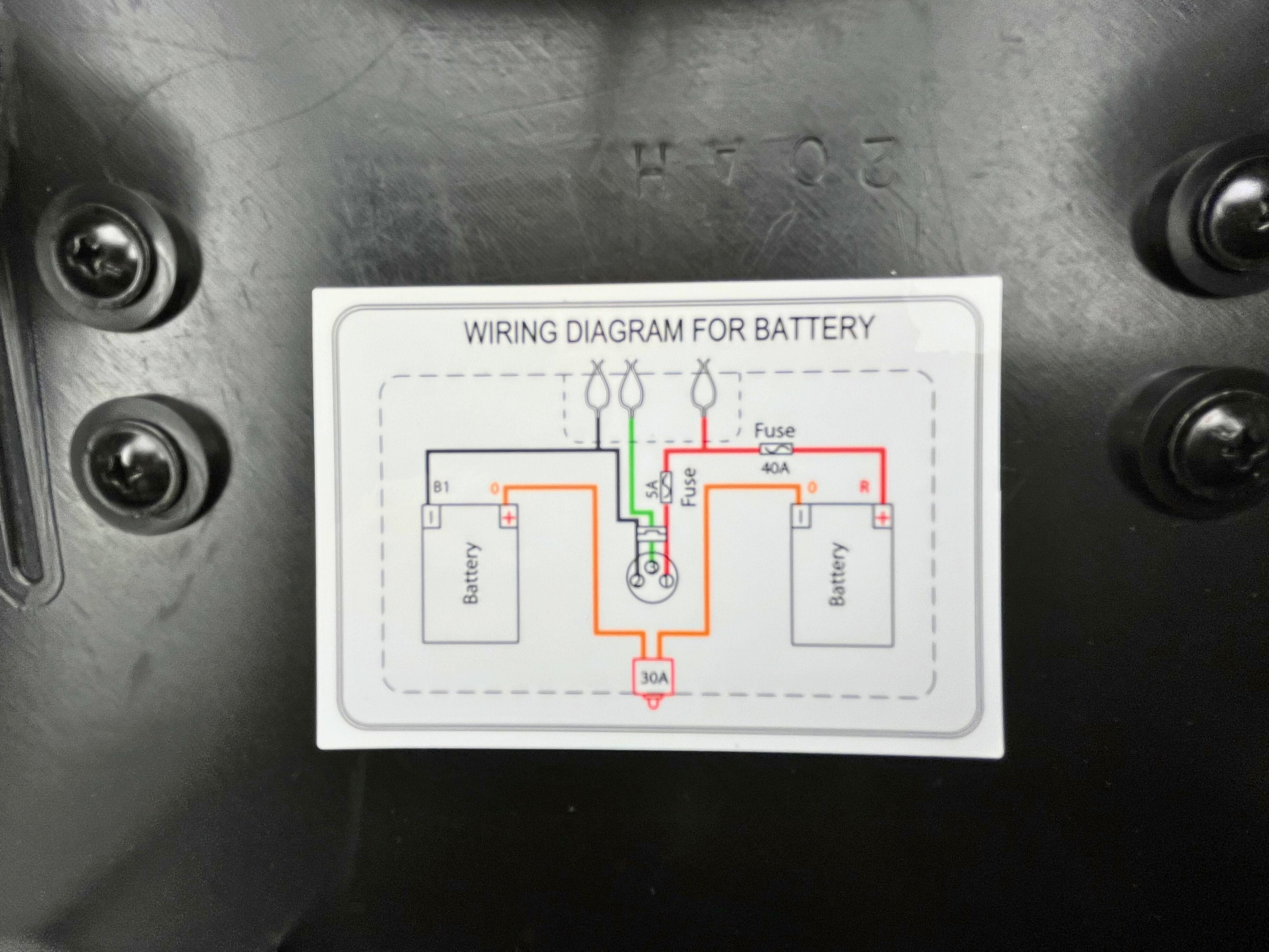 High Capacity Battery Box Assembly for the Golden Buzzaround LT (GB107D), Buzzaround XLS (GB117S/GB147S), & Buzzaround XL (GB147)