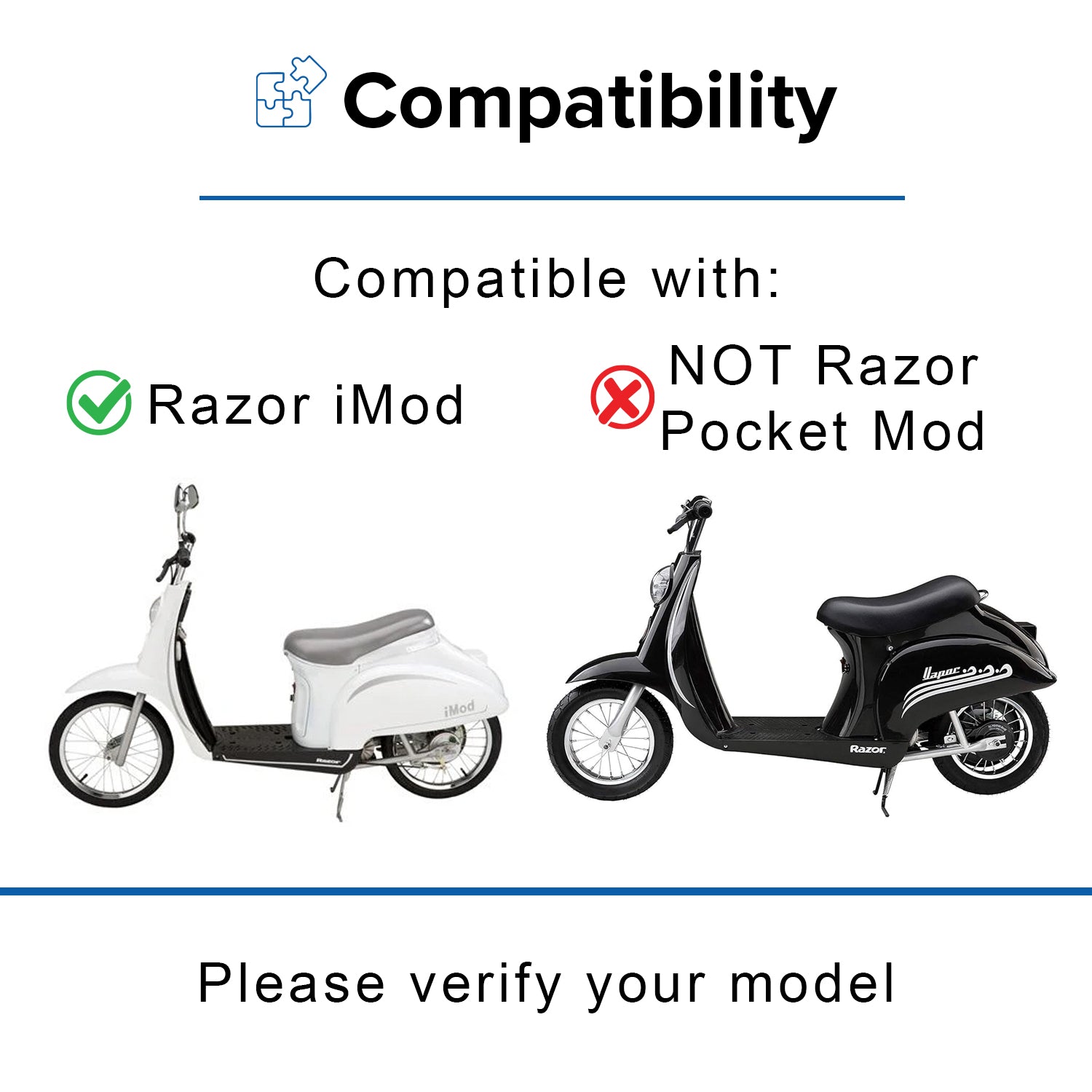 24 Volt Battery Pack for the Razor iMod