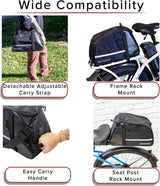 XL Rack Bag for Bicycles & E-Bikes