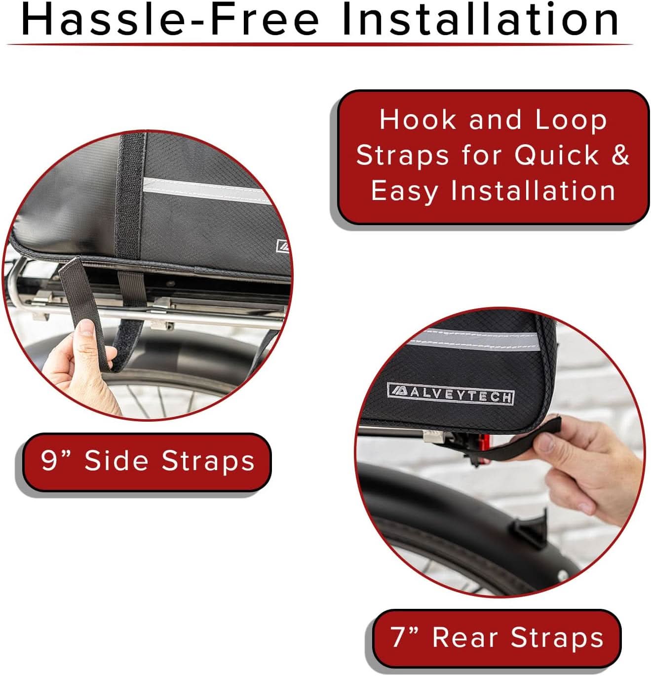 XL Rack Bag for Bicycles & E-Bikes