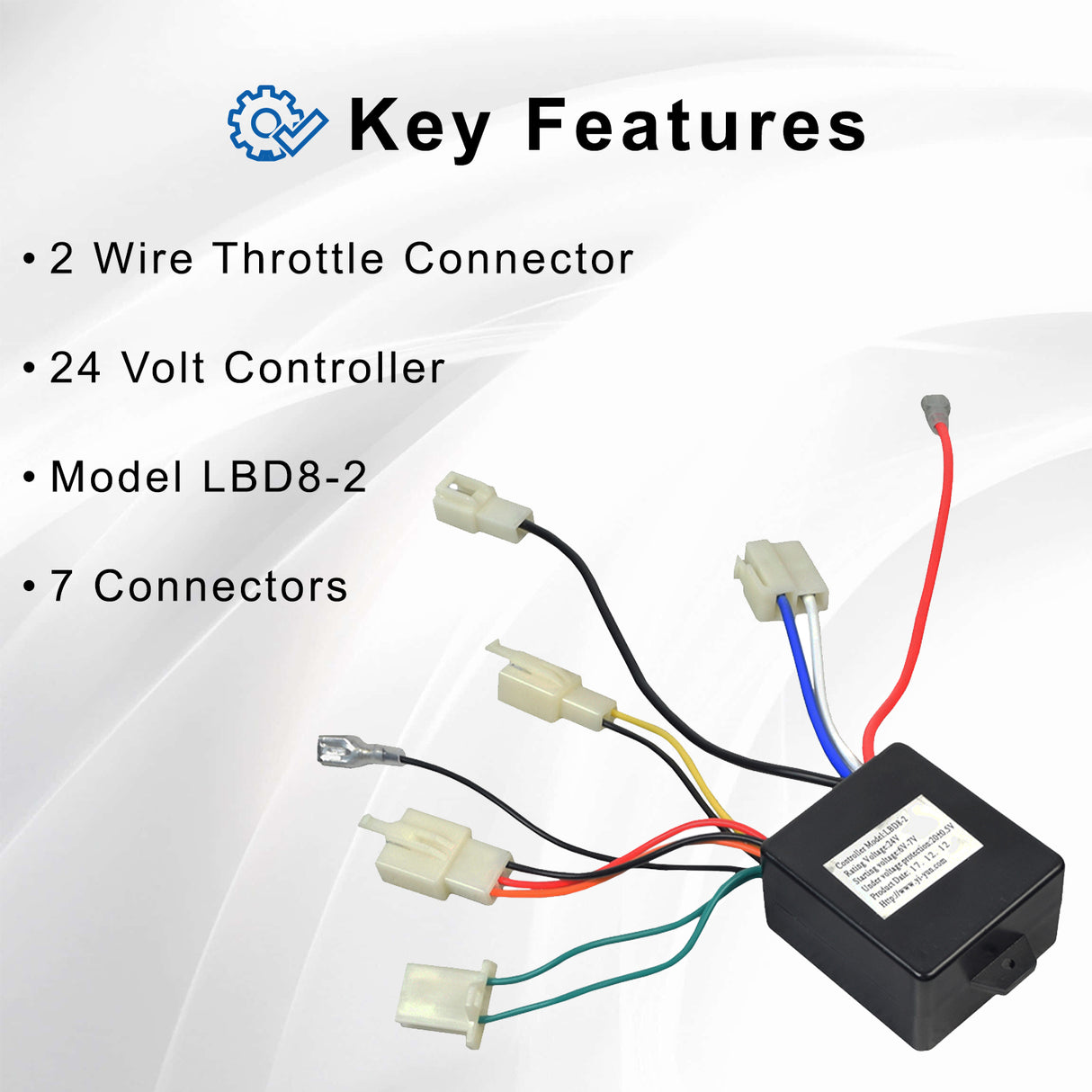24 Volt LBD8-2 Controller for the Dynacraft Hello Kitty SU Electric Scooter