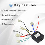 24 Volt LBD8-2 Controller for the Dynacraft Hello Kitty SU Electric Scooter